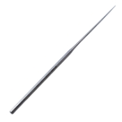 House Wire Strut Guide, 0.6mm Tip, Notched End, Angled 10 Degrees, 62mm from Bend to Tip, Flat Handle, Overall Length 6.2" (156mm) 